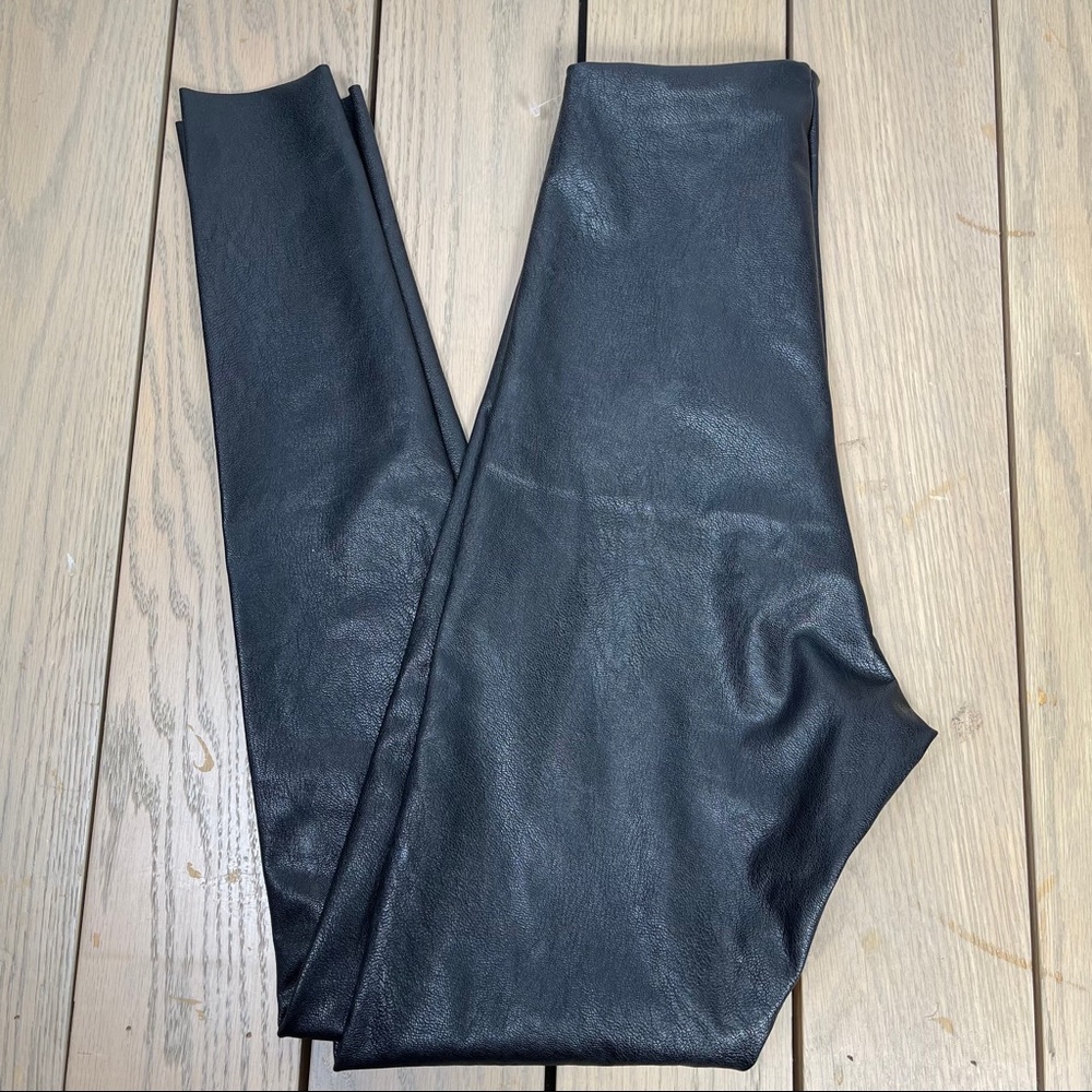 Commando Perfect Control Black Leather Leggings - image 3